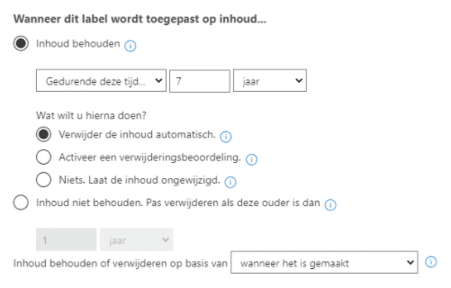 Wanneer dit label wordt toegepast op inhoud